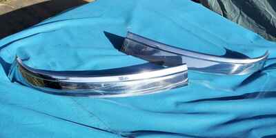 1955 1956 Chrysler, Imperial, Desoto Pair Of L&R Front Windshield Trim Moldings