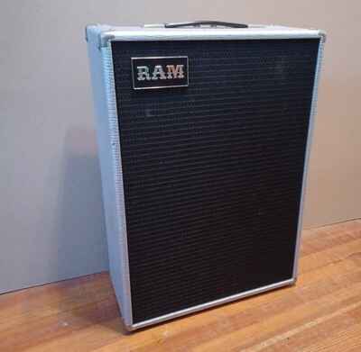 RAM 10-ST 1970s Original Silver Tolex Built In Tremolo Canada Garnet Solid State