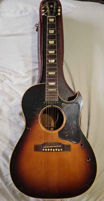 1950s Gibson CF 100E  Electric Cutaway Guitar (Missing Knobs Only )