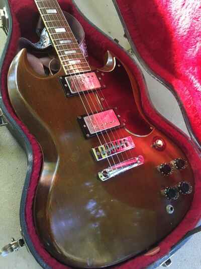 VINTAGE 1970s USA GIBSON SG