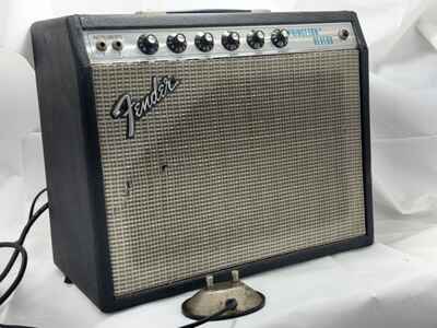 VINTAGE 1976 FENDER PRINCETON REVERB GUITAR AMPLIFIER SERVICED w / OXFORD SPEAKER