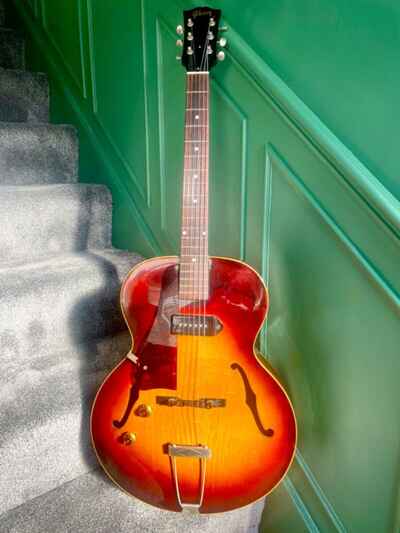 Gibson Factory Left Handed 1953 ES-125 With Original Lifton Case.