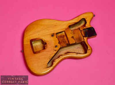 Vintage 1959 Fender Jazzmaster Body - Killer PRE-CBS Project - Gold Guard Ready!