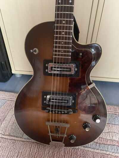 Höfner Gitarre Club 90 von 1967 Vintage Hofner