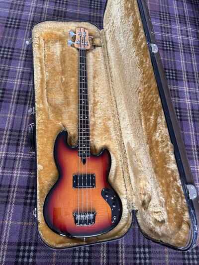 1982 WAL PRO 2 Bass in sunburst  finish. Comes with original hard shell case