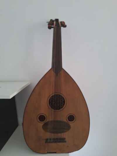 Guitare mandoline bois vintage