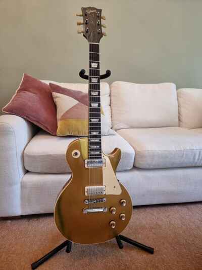 Gibson Les Paul Deluxe Gold Top Guitar - 1972 All Original