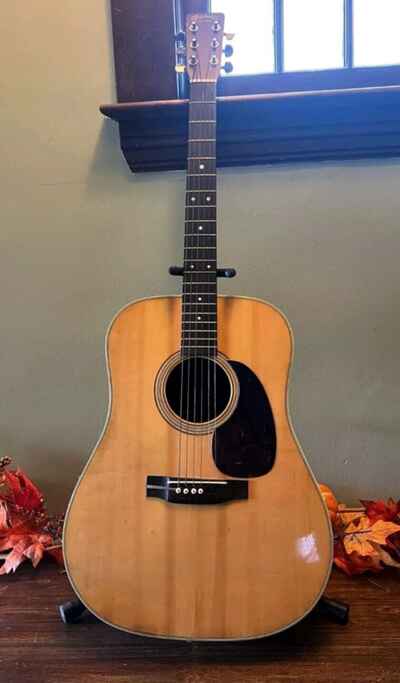 1961 C. F. Martin & Co. D-28 Model 6-String Acoustic Guitar Serial 178656 Case +