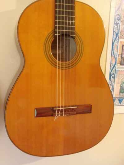 HARALD PETERSEN VINTAGE 1960s, UK LUTHIER MADE MODEL A CLASSICAL CONCERT GUITAR.