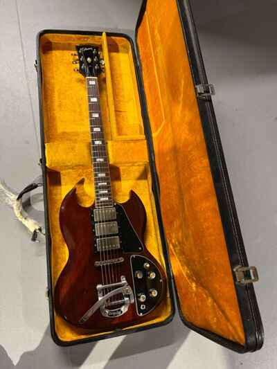 Gibson SG Deluxe  /  Custom 1971 - 1975 Cherry ( please read description)