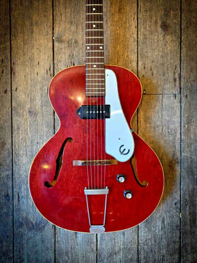 1961 Epiphone Century in Cherry finish with single P90 pickup