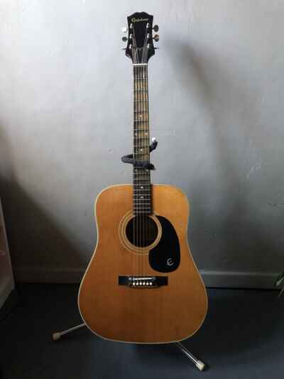 Epiphone Texan FT-145 Early 70s Acoustic Guitar