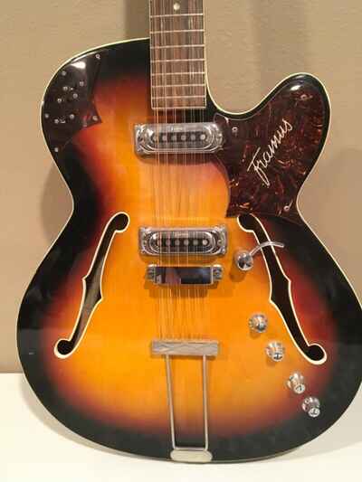 Vintage 1965  Framus Sorento 5 / 012  Sunburst Guitar