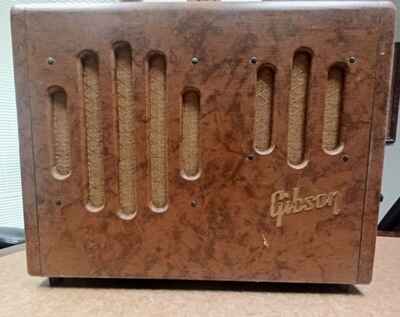 1953 Gibson GA 50  Amplifier Vintage Tube Amp Org. Cover - Receipt, 4 New Tubes