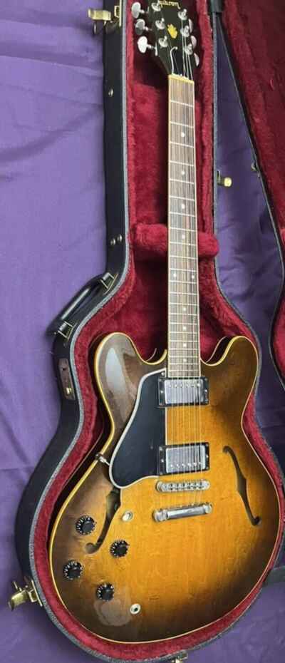 1985 Gibson USA Memphis Built ES-335 /  Left Handed With Hard Case