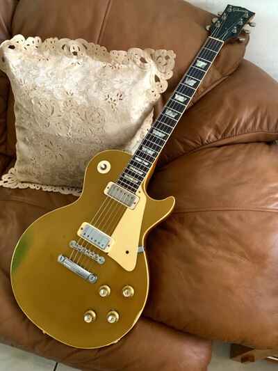 Gibson Les Paul Deluxe Goldtop - Early 1970 - 917409 - No Made in USA Stamp