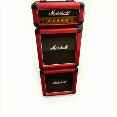 Vintage 80s England Marshall Lead 12 Model 3005 Limited Red Stack