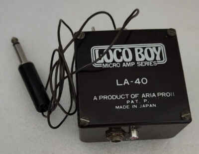 Vintage Aria Pro II Loco Boy LA-40 Micro Amp