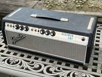 Fender Bassman, 1968 Drip Edge 50 Watt Amplifier Head