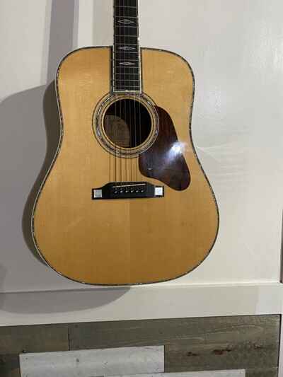 Alvarez by Kazuo Yairi acoustic guitar model DY96, 1985 Jacaranda Heartwood.