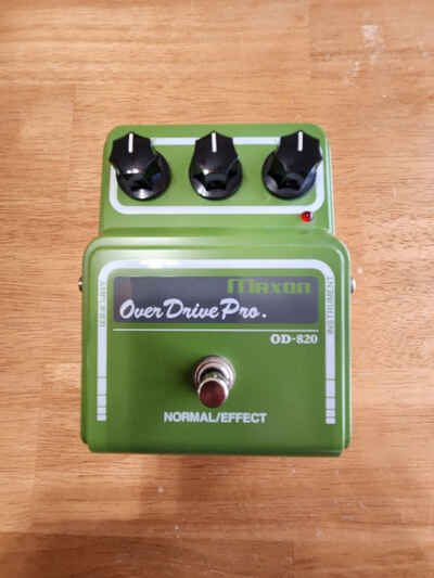 Maxon OD-820 Overdrive Pro Overdrive Guitar Effect Pedal