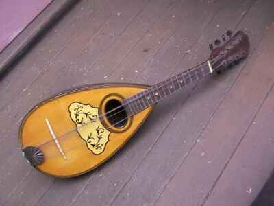 Vintage 8 String Mandolin STAHL old RARE musical instrument bluegrass acoustic