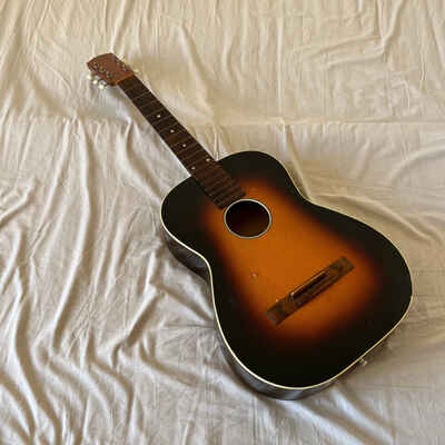 Herman Carlson Levin Model 123 vintage guitar made in Sweden in 1959 Read the ad