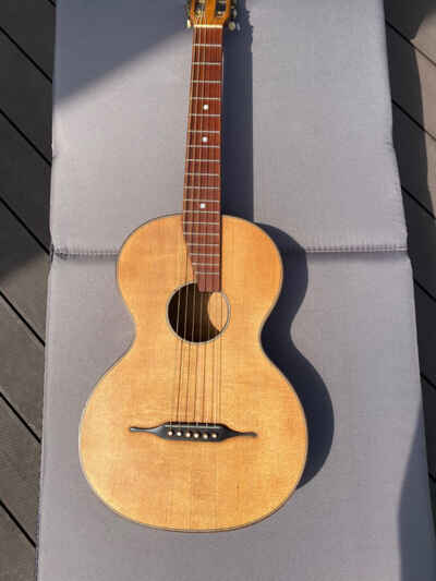 Romantic parlor guitar old antique vintage small solid top