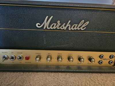 1969 Marshall 50 watt amplifier plexi head
