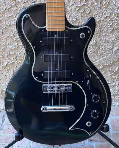 Cool Vintage 1978 Gibson S-1 S1 Electric Guitar Black