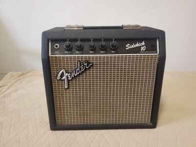 Vintage Fender Sidekick 10 Electric Guitar Amp, Lightly Used!