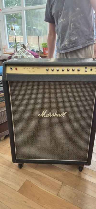 Vintage 1976 Marshall 2077 bass amp 100w 4x12  Combo