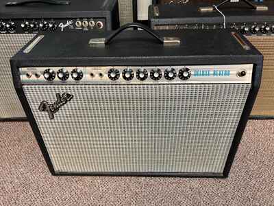 1978 Fender Deluxe Reverb Silverface Combo Amp 12" Jensen NEO