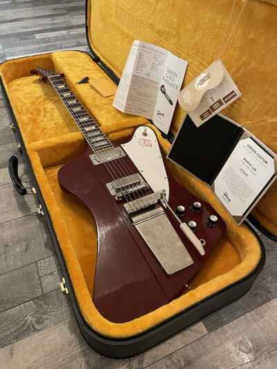 Gibson Firebird Murphy Lab Ultra Light Aged 1963 Maestro Vibrola Ember Red