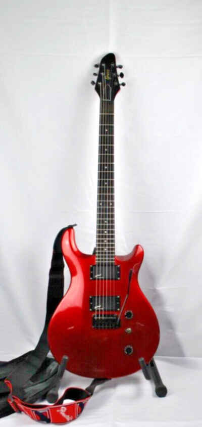 Greco GPH-60 electric guitar in fabulous metalic red.