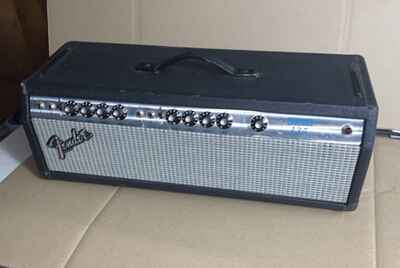 Vintage  82  FENDER  BASSMAN  135 Head only * 6L6 tube amplifier * working