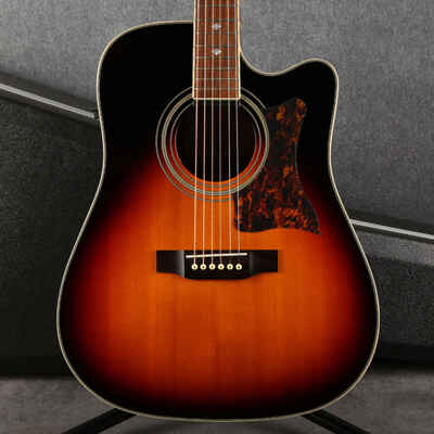 Epiphone Masterbilt DR-500MCE - Vintage Sunburst - Hard Case - 2nd Hand