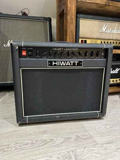 Hiwatt Lead 50R 1x12" Combo Guitar Amp & 1973 Hiwatt Fane - 80