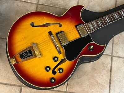 Vintage 1967 Gibson Barney Kessel Custom Sunburst w case