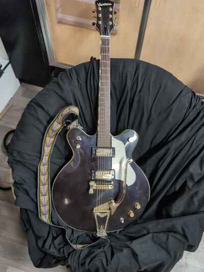 1960 Teisco Mij Ventura Hollow Body