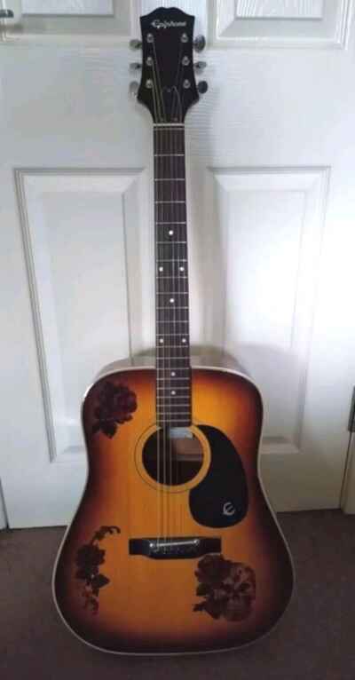 Epiphone FT-145SB Texan acoustic guitar 1970s vintage