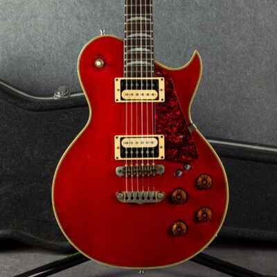 Aria Pro II PE-R80 - 1981 - Cherry Red - Hard Case - 2nd Hand (143611)