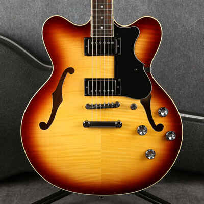 Hofner Contemporary Series Verythin Standard- Antique Sunburst - Case - 2nd Hand