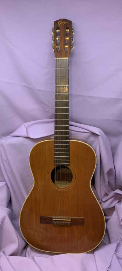 Vintage Goya 1960s G-13 6 String Acoustic Guitar! Rare Guitar! Plays Great!