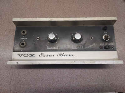 Vintage 1967 Vox Essex Bass Control Panel With Knobs