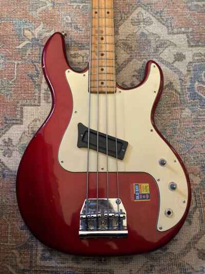 1983 Peavey T-20 Bass Guitar Red