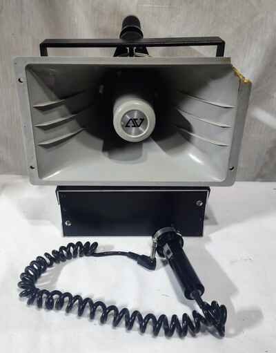 Vintage Ampli-Vox  Amplifier S702 Horn Speaker S-610C And Mic S-2080