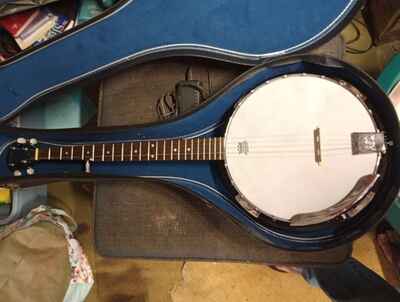 Vtg. Kay Remo Weathering Banjo Head Only Made In U S.A