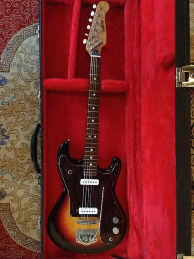 Zerosette Rayhorn guitar anni 1960 - sunburst  VINTAGE MADE IN ITALY EKO GOYA