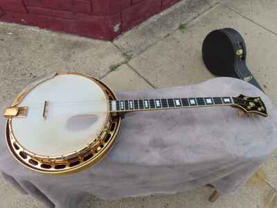 GIBSON MASTERTONE 1966 TB-500 CUSTOM TENOR BANJO 1 OWNER w / manual ORIGINAL RARE!